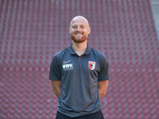 Jonas Scheuermann Co-Coach FC Augsburg , FC Augsburg 1907 1 BL, portrait date 2020 2021,