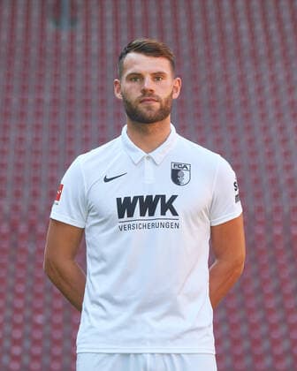 Eduard Löwen, FC Augsburg 1907 1 BL, portrait date 2020 2021,