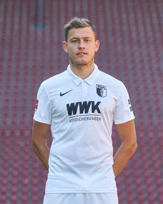 Alfred Finnbogason, FC Augsburg 1907 1 BL, portrait date 2020 2021,