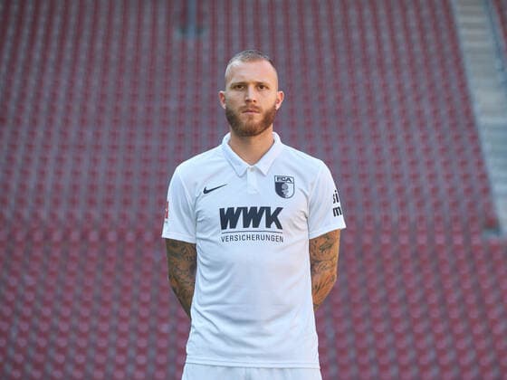 Tim Rieder, FC Augsburg 1907 1 BL, portrait date 2020 2021,
