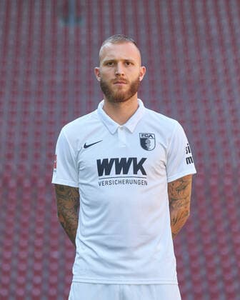 Tim Rieder, FC Augsburg 1907 1 BL, portrait date 2020 2021,