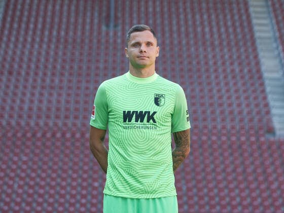 Rafal Gikiewicz, FC Augsburg 1907 1 BL, portrait date 2020 2021,