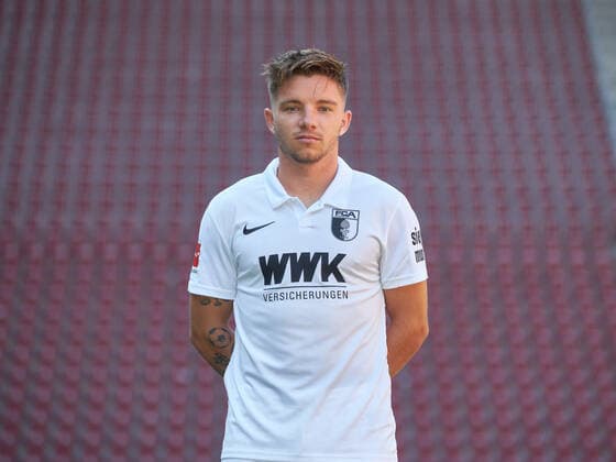 Mads Pedersen, FC Augsburg 1907 1 BL, portrait date 2020 2021,