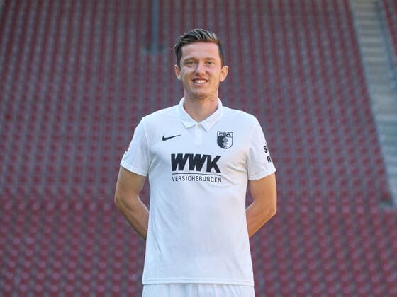 Michael Gregoritsch, FC Augsburg 1907 1 BL, portrait date 2020 2021,
