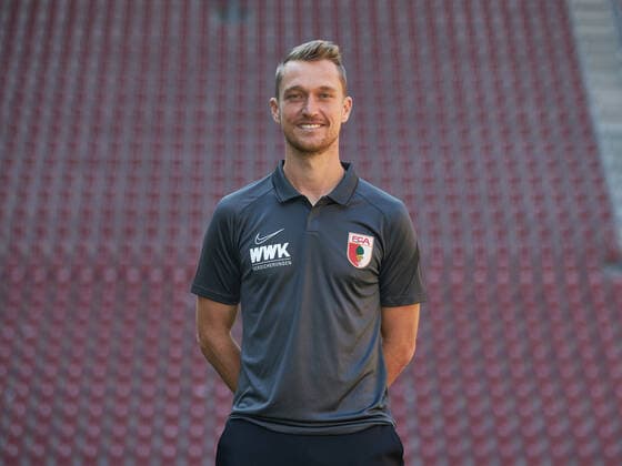 Andreas Bäumler rehab and athletics coach, FC Augsburg 1907 1 BL, portrait date 2020 2021,