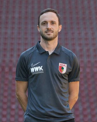 Martin Miller physiotherapist, FC Augsburg 1907 1 BL, portrait date 2020 2021,