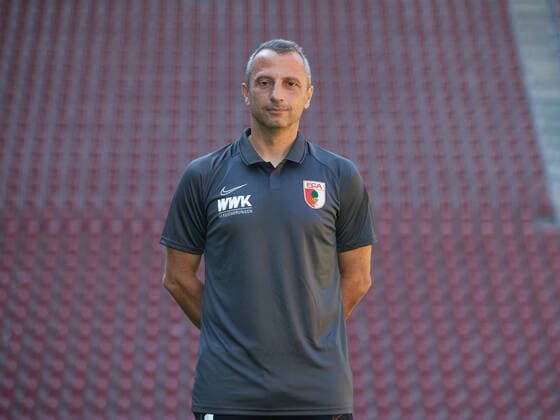 Iraklis Metaxas Co-Trainer , FC Augsburg 1907 1 BL, portrait date 2020 2021,