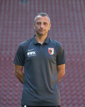 Iraklis Metaxas Co-Trainer , FC Augsburg 1907 1 BL, portrait date 2020 2021,