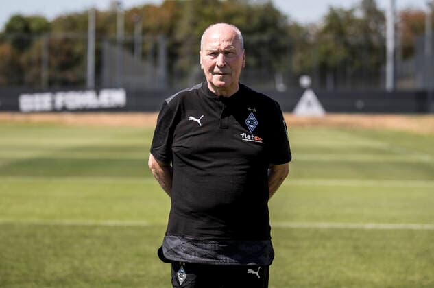 Rolf Hülswitt Borussia Mönchengladbach Porträttermin 2020 2021 PortraÌˆt, Introduction, PraÌˆsentation, Press appointment, Football, GER 07 08 2020, Football, Introduction, PraÌˆsentation, Press appointment, Football, GER 1 Bundesliga, Season 2020 21, Moenchengladbach Photo Moritz Müller Only for Editorial use