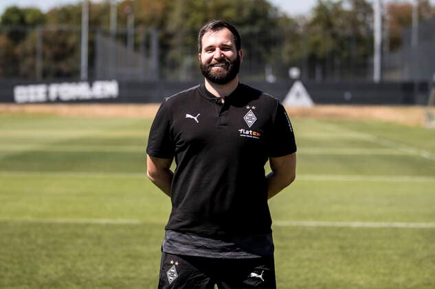 Ron Rohloff Borussia Mönchengladbach Porträttermin 2020 2021 PortraÌˆt, Presentation, PraÌˆsentation, Press appointment, Football, GER 07 08 2020, Football, Presentation, PraÌˆsentation, Press appointment, Football, GER 1 Bundesliga, Season 2020 21, Moenchengladbach Photo Moritz Müller Only for Editorial use