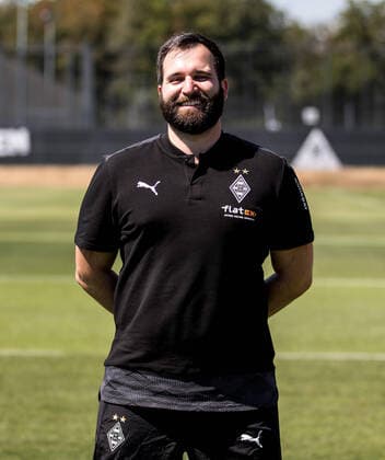 Ron Rohloff Borussia Mönchengladbach Porträttermin 2020 2021 Porträt, Presentation, Präsentation, Press appointment, Football, GER 07 08 2020, Football, Presentation, Präsentation, Press appointment, Football, GER 1 Bundesliga, Season 2020 21, Moenchengladbach Photo Moritz Müller Only for Editorial use