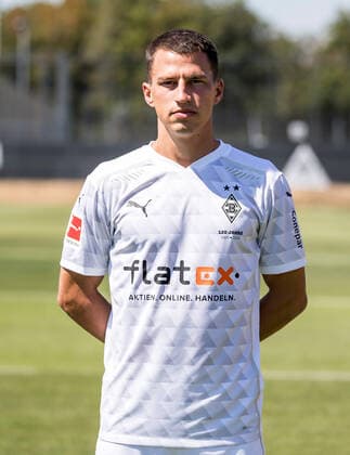 Stefan Lainer BMG Borussia Mönchengladbach Porträttermin 2020 2021 Porträt, Introduction, Präsentation, Press appointment, Football, GER 07 08 2020, Football, Introduction, Präsentation, Press appointment, Football, GER 1 Bundesliga, Season 2020 21, Moenchengladbach Photo Moritz Müller Only for Editorial use