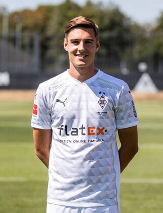 Florian Neuhaus BMG Borussia Mönchengladbach Porträttermin 2020 2021 Porträt, Introduction, Präsentation, Press appointment, Football, GER 07 08 2020, Football, Introduction, Präsentation, Press appointment, Football, GER 1 Bundesliga, Season 2020 21, Moenchengladbach Photo Moritz Müller Only for Editorial use