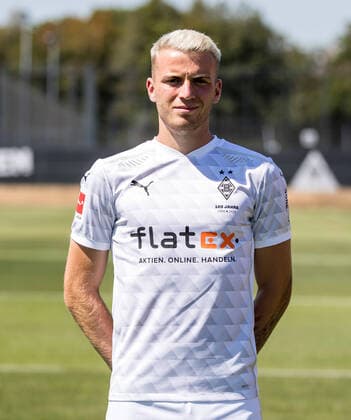 Jordan Louis Beyer BMG Borussia Mönchengladbach Porträttermin 2020 2021 Porträt, Introduction, Präsentation, Press appointment, Football, GER 07 08 2020, Football, Introduction, Präsentation, Press appointment, Football, GER 1 Bundesliga, Season 2020 21, Moenchengladbach Photo Moritz Müller Only for Editorial use