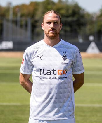 Michael Lang BMG Borussia Mönchengladbach Porträttermin 2020 2021 Porträt, introduction, Präsentation, press event, football, GER 07 08 2020, football, introduction, Präsentation, press event, football, GER 1 Bundesliga, season 2020 21, Moenchengladbach Photo Moritz Müller Only for editorial use