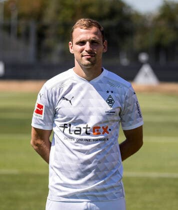 Tony Jantschke BMG Borussia Mönchengladbach Porträttermin 2020 2021 Porträt, Presentation, Präsentation, Press appointment, Football, GER 07 08 2020, Football, Presentation, Präsentation, Press appointment, Football, GER 1 Bundesliga, Season 2020 21, Moenchengladbach Photo Moritz Müller Only for Editorial use