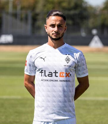 Kaan Kurt Borussia Mönchengladbach Porträttermin 2020 2021 Porträt, Introduction, Präsentation, Press event, Football, GER 07 08 2020, Football, Introduction, Präsentation, Press event, Football, GER 1 Bundesliga, Season 2020 21, Moenchengladbach Photo Moritz Müller Only for editorial use