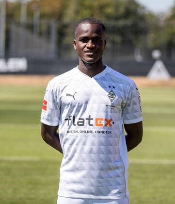 Famana Quizera Borussia Mönchengladbach Porträttermin 2020 2021 Porträt, Introduction, Präsentation, Press event, Football, GER 07 08 2020, Football, Introduction, Präsentation, Press event, Football, GER 1 Bundesliga, Season 2020 21, Moenchengladbach Photo Moritz Müller Only for editorial use