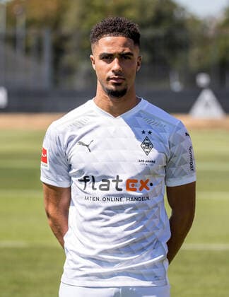 Keanan Bennetts BMG Borussia Mönchengladbach Porträttermin 2020 2021 Porträt, Introduction, Präsentation, Press event, Football, GER 07 08 2020, Football, Introduction, Präsentation, Press event, Football, GER 1 Bundesliga, Season 2020 21, Moenchengladbach Photo Moritz Müller Only for Editorial use