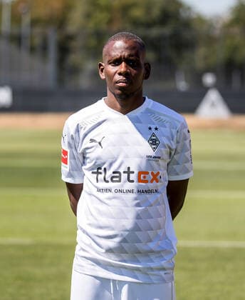 Ibrahima Traore BMG Borussia Mönchengladbach Porträttermin 2020 2021 Porträt, Presentation, Präsentation, Press event, Football, GER 07 08 2020, Football, Presentation, Präsentation, Press event, Football, GER 1 Bundesliga, Season 2020 21, Moenchengladbach Photo Moritz Müller Only for Editorial use