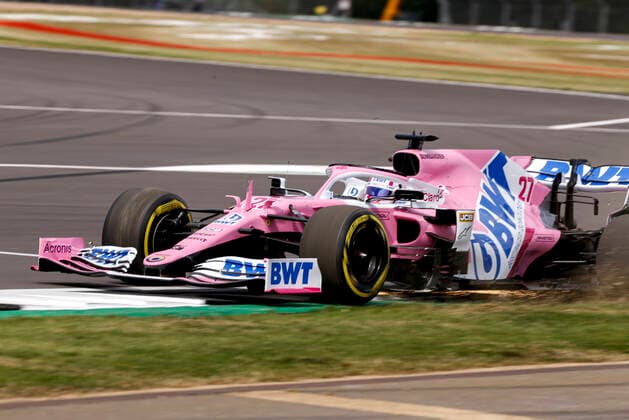 Motorsports FIA Formula One World Championship 2020, Grand Prix of 70th Anniversary, 27 Nico Hulkenberg GER, BWT Racing Point F1 Team , Silverstone Great Britain