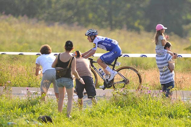 2020.08.08 Bukowina Tatrzanska Kolarstwo szosowe, 77. Tour de Pologne UCI World Tour 2020 77. Tour de Pologne - etap 4 - Bukovina Resort - Bukowina Tatrzanska N z Remco Evenepoel Foto Krzysztof Porebski PressFocus 2020.08.08 Bukowina Tatrzanska Road cycling, Rad, Radsport, Strasse 77th Tour de Pologne UCI World Tour 4th stage Remco Evenepoel Credit: Krzysztof Porebski PressFocus NEWSPIX.PL --- Newspix.pl  20200808PF_KP052