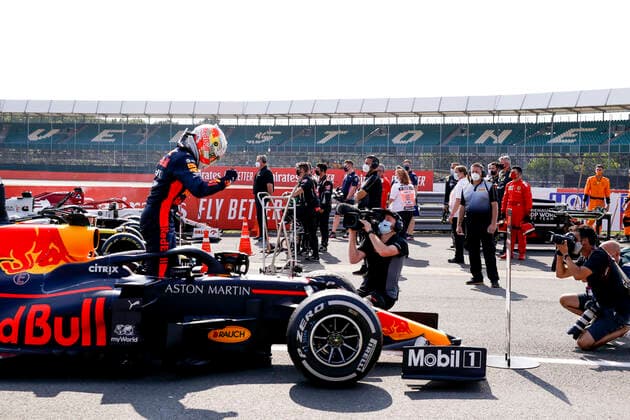 Motorsports FIA Formula One World Championship 2020, Grand Prix of 70th Anniversary, 33 Max Verstappen NLD, Aston Martin Red Bull Racing, Silverstone Great Britain