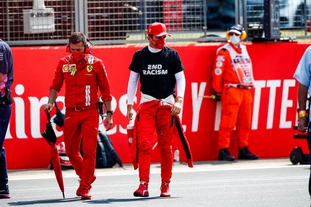Motorsports FIA Formula One World Championship 2020, Grand Prix of 70th Anniversary, 16 Charles Leclerc MCO, Scuderia Ferrari Mission Winnow , Silverstone Great Britain