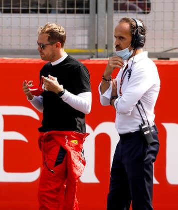 Motorsports FIA Formula One World Championship 2020, Grand Prix of 70th Anniversary, 5 Sebastian Vettel GER, Scuderia Ferrari Mission Winnow , Silverstone Great Britain