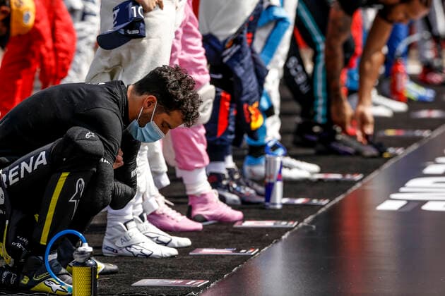 Motorsports FIA Formula One World Championship 2020, Grand Prix of 70th Anniversary, 3 Daniel Ricciardo AUS, Renault DP World F1 Team , Silverstone Great Britain