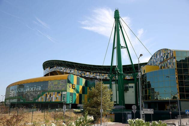 August 10, 2020, Lisbon, Portugal: General view of the Alvalade Stadium in Lisbon, Portugal on August 10, 2020, two days before the beginning of the UEFA Champions League s Final 8. Lisbon Portugal - ZUMAf123 20200810_zap_f123_003 Copyright: xPedroxFiuzax