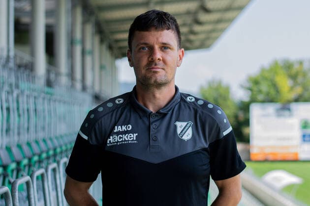 10 08 2020 Football, Regionalliga West, 2020 2021, portrait appointment SV Rödinghausen Dennis Freund Co-Trainer Rödinghausen North Rhine-Westphalia Germany Häcker Wiehenstadion