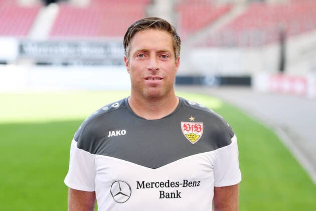FOOTBALL 1 BUNDESLIGA SEASON 2020 2021 10 08 2020 Photo session at VfB Stuttgart Co-Coach Michael Wimmer VfB Stuttgart