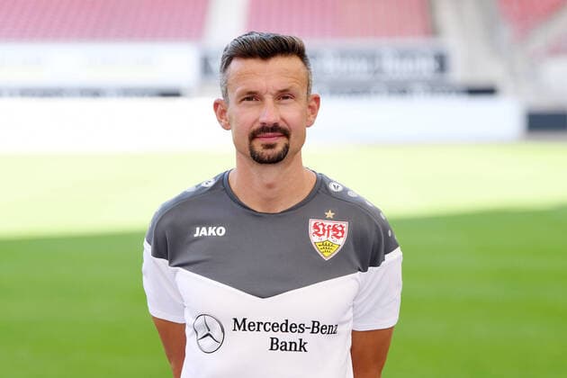 FOOTBALL 1 BUNDESLIGA SEASON 2020 2021 10 08 2020 Photo session at VfB Stuttgart Rehab Coach Martin Franz VfB Stuttgart