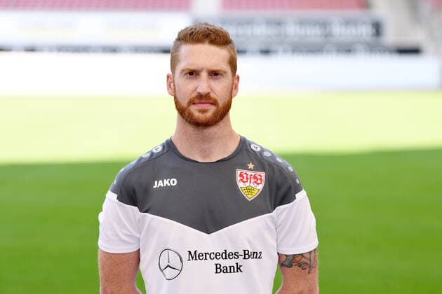 FUSSBALL 1 BUNDESLIGA SEASON 2020 2021 10 08 2020 Photo session at VfB Stuttgart Game analyst Marcus Fregin VfB Stuttgart