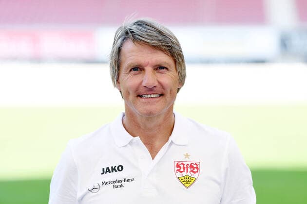 FOOTBALL 1 BUNDESLIGA SEASON 2020 2021 10 08 2020 Photo session at VfB Stuttgart Supervisor Peter Reichert VfB Stuttgart
