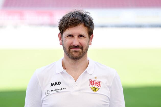 FOOTBALL 1 BUNDESLIGA SEASON 2020 2021 10 08 2020 Photo session at VfB Stuttgart Physiotherapist Matthias Hahn VfB Stuttgart