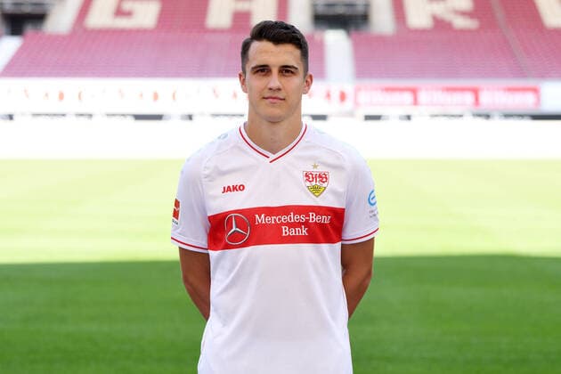 FOOTBALL 1 BUNDESLIGA SEASON 2020 2021 10 08 2020 Photo session at VfB Stuttgart Marc Oliver Kempf VfB Stuttgart