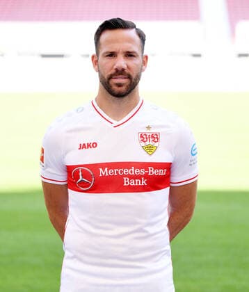 FOOTBALL 1 BUNDESLIGA SEASON 2020 2021 10 08 2020 Photo session at VfB Stuttgart Gonzalo Castro VfB Stuttgart