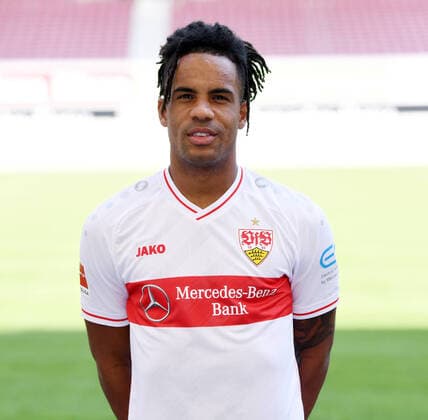 FOOTBALL 1 BUNDESLIGA SEASON 2020 2021 10 08 2020 Photo session at VfB Stuttgart Daniel Didavi VfB Stuttgart