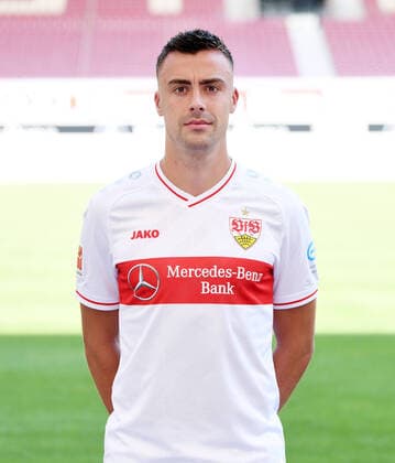 FOOTBALL 1 BUNDESLIGA SEASON 2020 2021 10 08 2020 Photo session at VfB Stuttgart Philipp Foerster VfB Stuttgart
