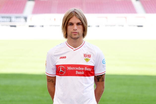 FOOTBALL 1 BUNDESLIGA SEASON 2020 2021 10 08 2020 Photo session at VfB Stuttgart Borna Sosa VfB Stuttgart