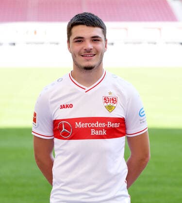 FOOTBALL 1 BUNDESLIGA SEASON 2020 2021 10 08 2020 Photo session at VfB Stuttgart Lilian Egloff VfB Stuttgart