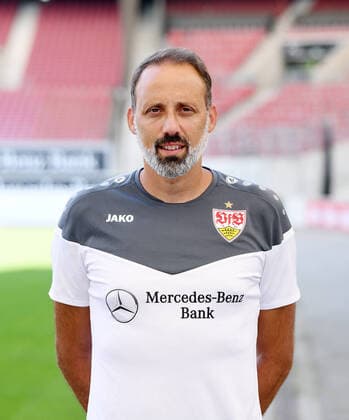 FOOTBALL 1 BUNDESLIGA SEASON 2020 2021 10 08 2020 Photo session with VfB Stuttgart Coach Pellegrino Matarazzo VfB Stuttgart