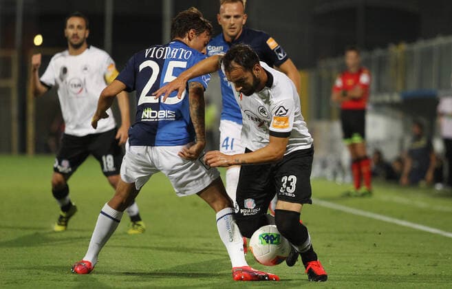 Photo LaPresse - Tano Pecoraro 11 August 2020 City La Spezia - (Italy) Soccer Spezia vs Chievo Italian Football Championship League BKT 2019 2020 - "Alberto Picco " Stadium in the pic: vitale luigi  Copyright: xTanoxPecoraro LaPresse LaPresse x