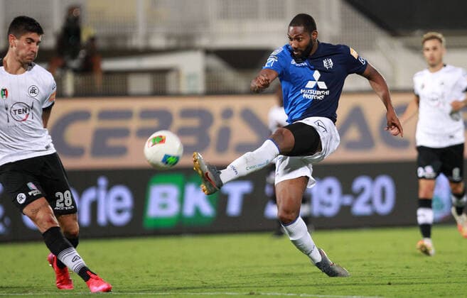 Photo LaPresse - Tano Pecoraro 11 August 2020 City La Spezia - (Italy) Soccer Spezia vs Chievo Italian Football Championship League BKT 2019 2020 - "Alberto Picco" Stadium in the pic: ceter  Copyright: xTanoxPecoraro LaPresse LaPresse x