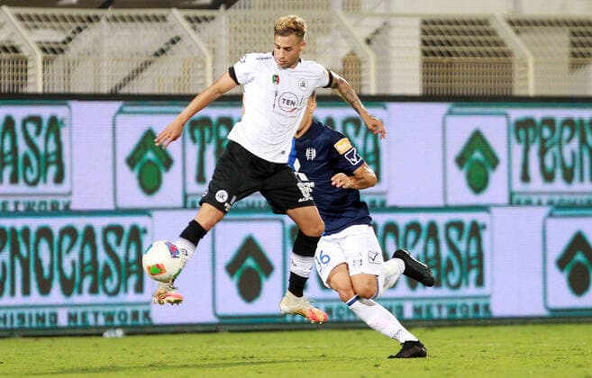 Photo LaPresse - Tano Pecoraro 11 August 2020 City La Spezia - (Italy) Soccer Spezia vs Chievo Italian Football Championship League BKT 2019 2020 - "Alberto Picco" Stadium in the pic: ricci matteo  Copyright: xTanoxPecoraro LaPresse LaPresse x