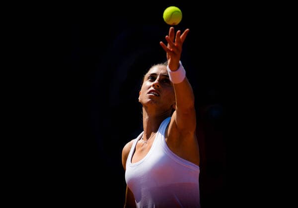 Sport Bilder des Tages August 12, 2020, Prague, CZECH REPUBLIC: Petra Martic of Croatia in action during the second round against Kristyna Pliskova of the Czech Republic at the 2020 Prague Open WTA, Tennis Damen International tennis tournament Prague CZECH REPUBLIC - ZUMAa181 20200812_zaa_a181_013 Copyright: xRobxPrangex