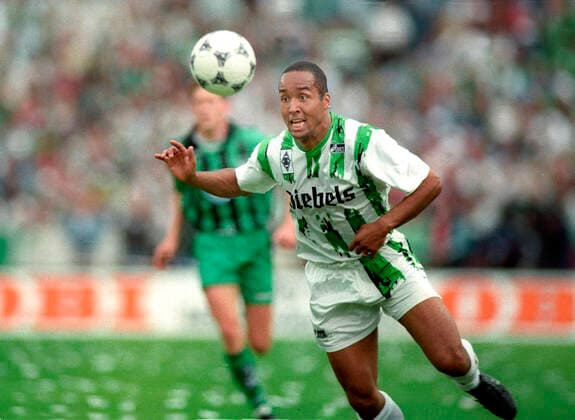 Cup Final 1995 Borussia Mönchengladbach VFL Wolfsburg 3 0 24 06 1995 in Berlin Martin Dahlin BMG Action HM