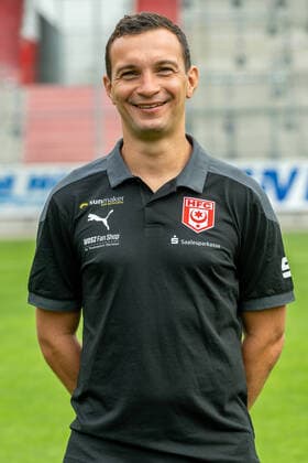 Daniel Ziebig Co-Trainer, HFC HFC Hallescher Fussballclub e V 3 Liga, portrait date 2020 2021, Halle Saale Saxony Anhalt Germany